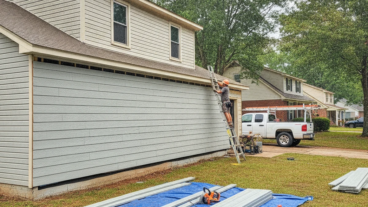 Hardie board fiber cement siding installation Sumter South Carolina humidity residential Kevin